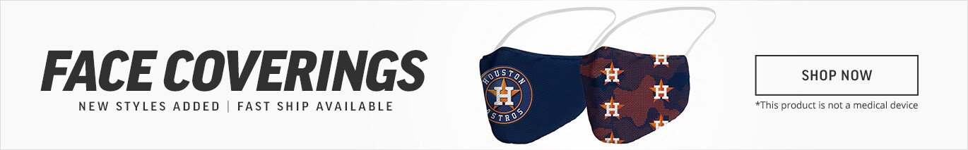 New Styles Added! Fast Ship Available *This product is not a medical device Face Coverings Shop Now