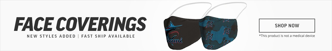 New Styles Added! Fast Ship Available *This product is not a medical device Face Coverings Shop Now