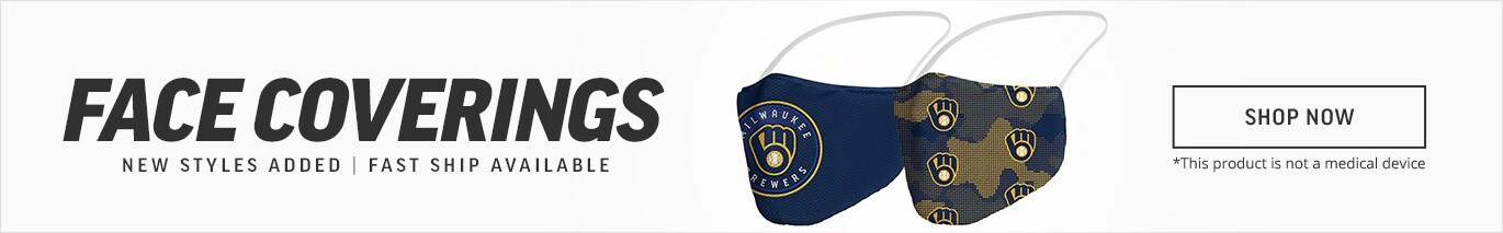 New Styles Added! Fast Ship Available *This product is not a medical device Face Coverings Shop Now