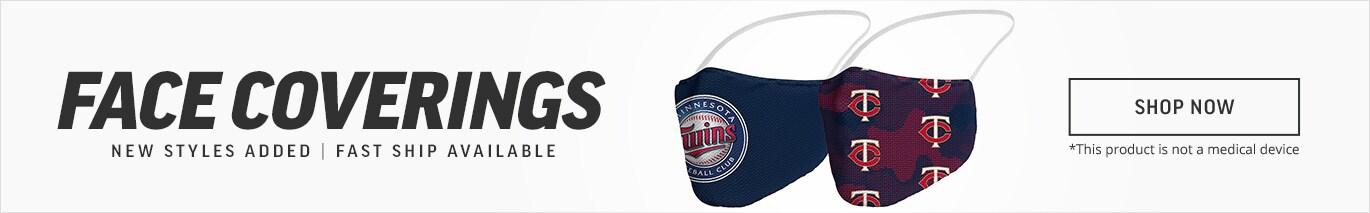 New Styles Added! Fast Ship Available *This product is not a medical device Face Coverings Shop Now