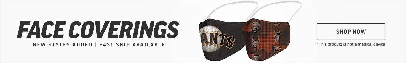 New Styles Added! Fast Ship Available *This product is not a medical device Face Coverings Shop Now