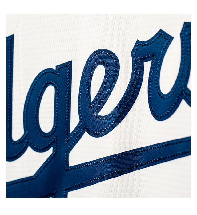 Premium twill team logo and numbers on back for an on-field look.