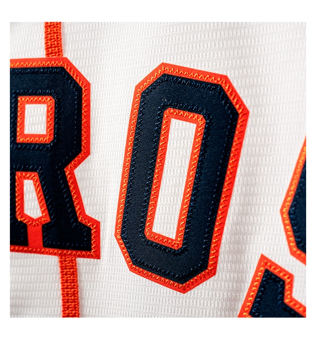 Premium twill team logo and numbers on back for an on-field look.