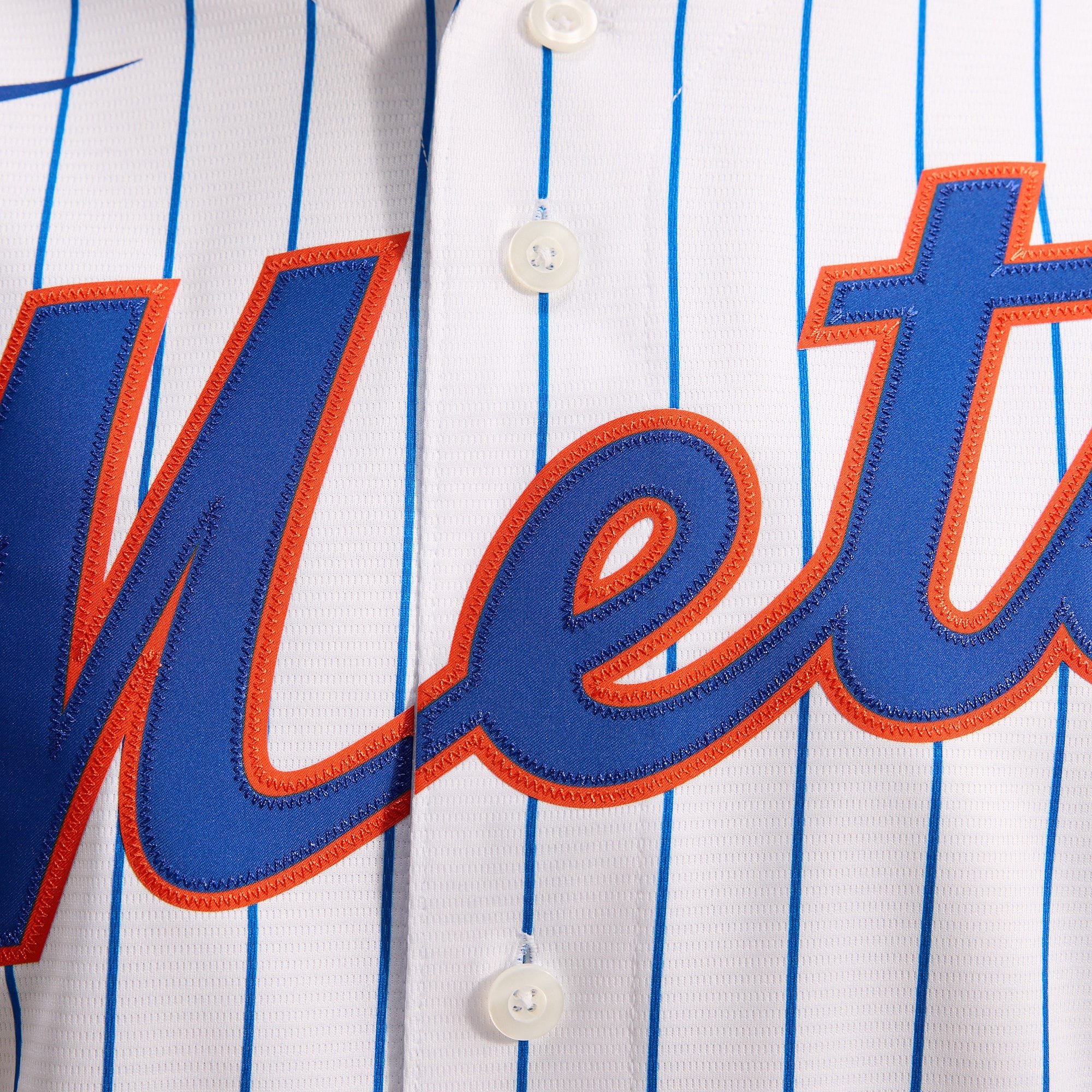 Men's New York Mets Nolan McLean Nike White Home Replica Jersey
