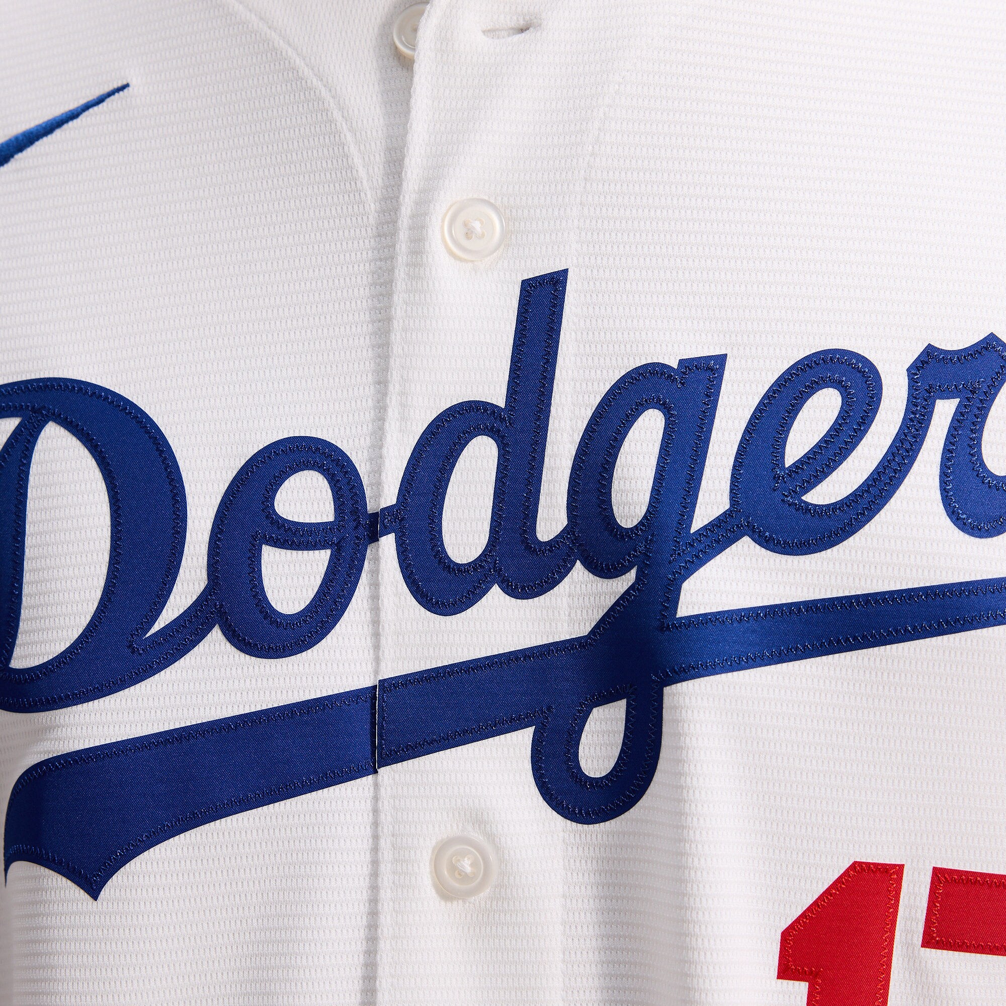 Men's Los Angeles Dodgers Enrique Hernández Nike White Home