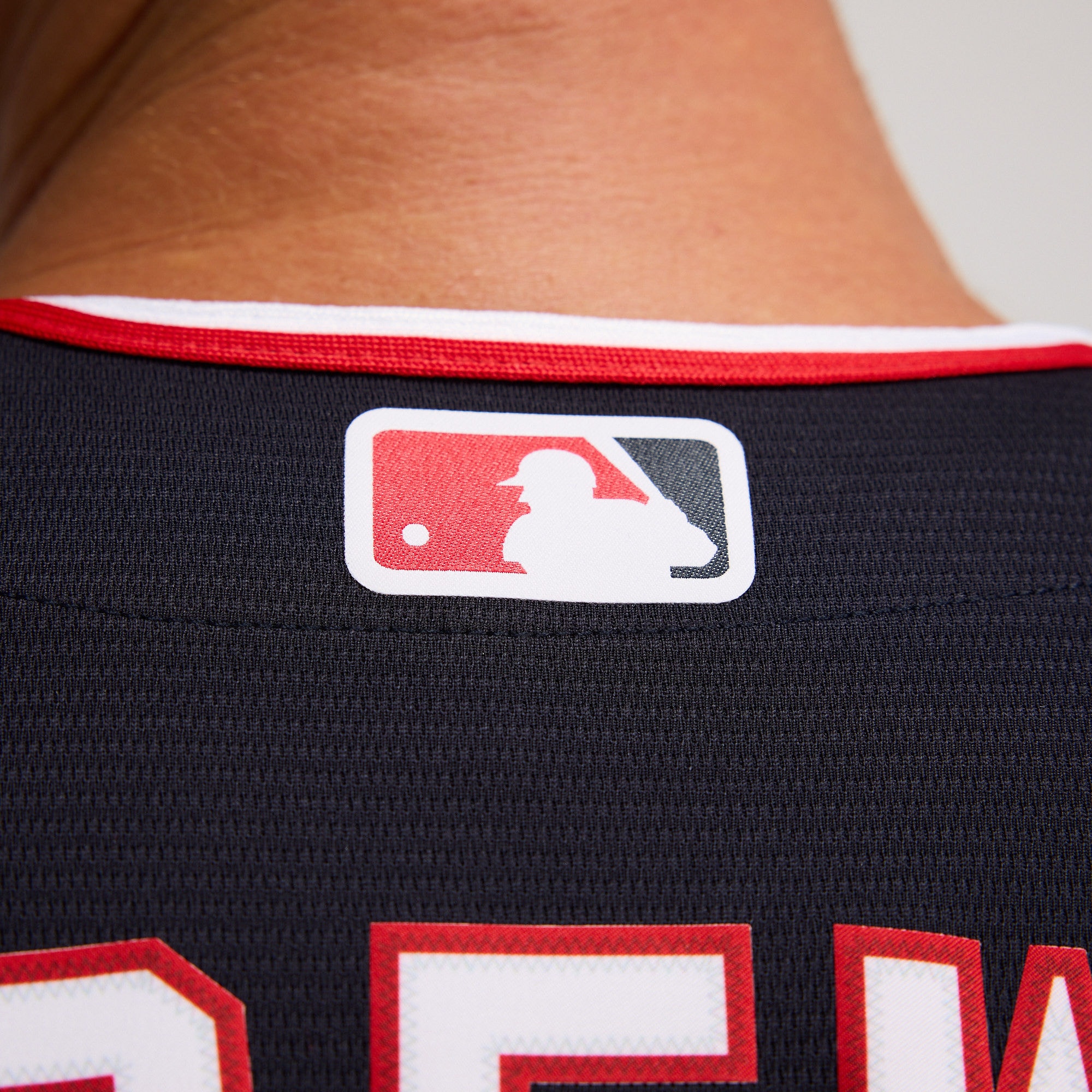 Men's Washington Nationals Nike Navy Alternate Custom Replica Jersey