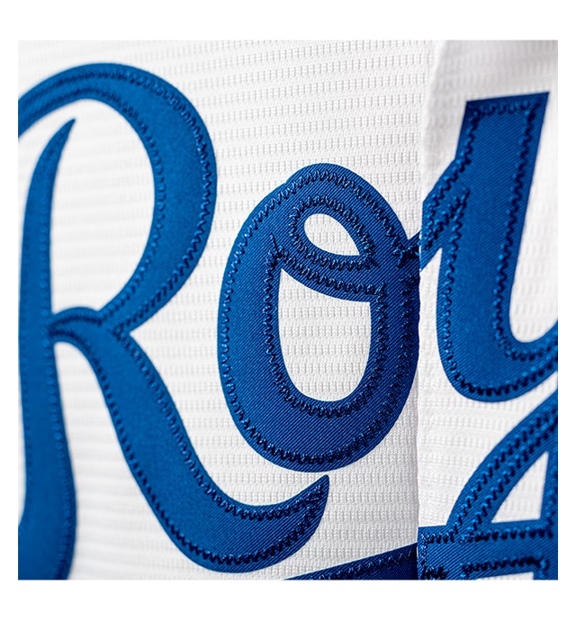 Premium twill team logo and numbers on back for an on-field look.