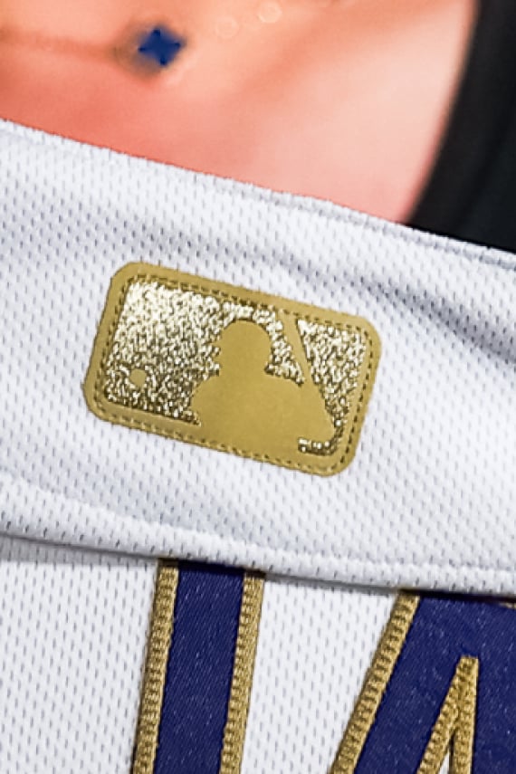 【非売品・限定品】LA Dodgers マックス・マンシー ゴールドジャージ Men's Los Angeles Dodgers Max Muncy Nike White 2026 Gold
