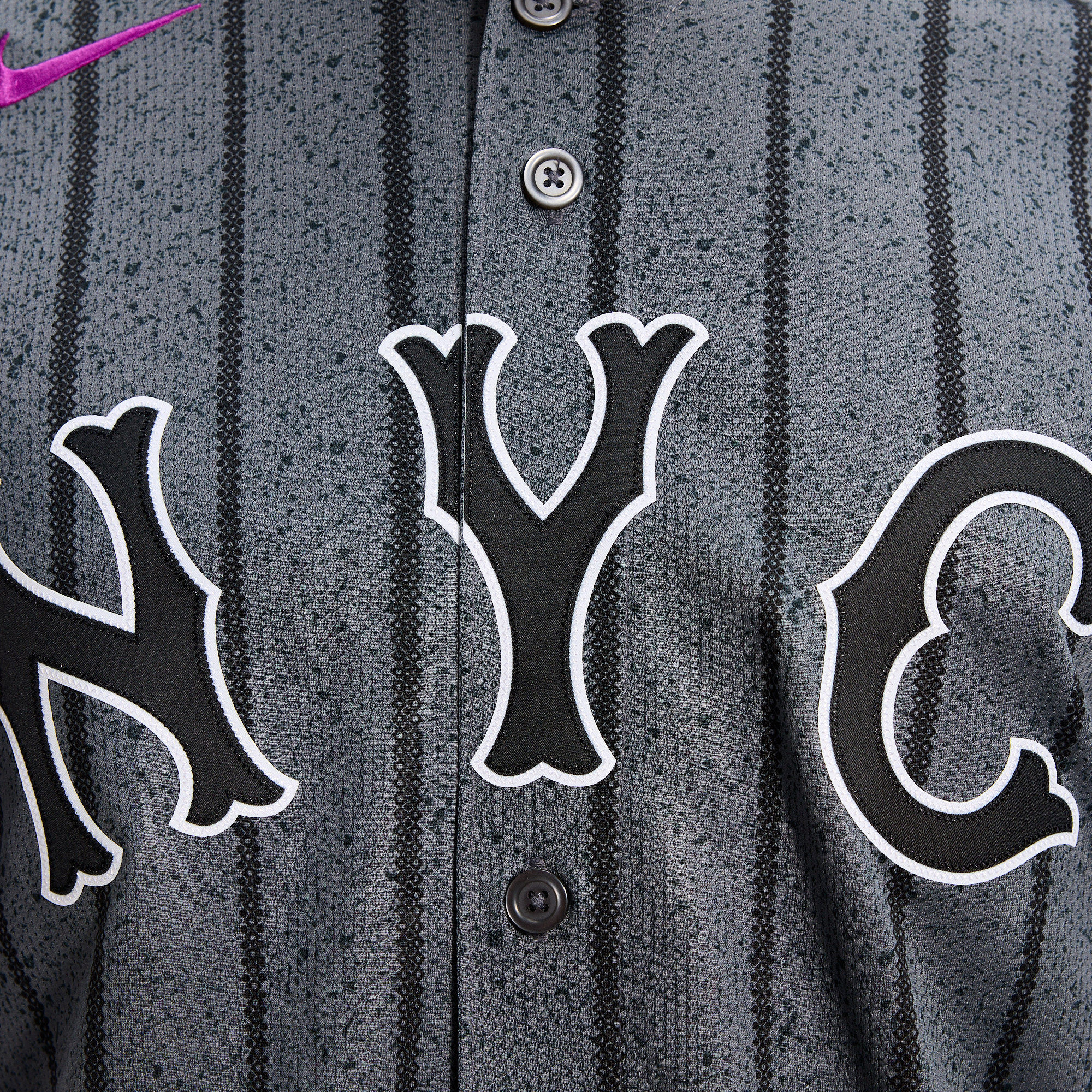 Men's New York Mets Nike Graphite 2024 City Connect Limited Jersey