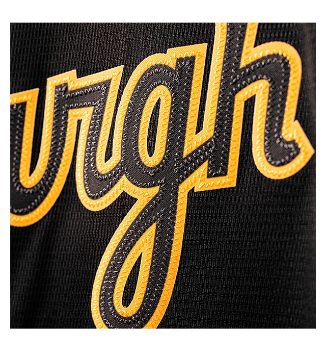 Premium twill team logo and numbers on back for an on-field look.