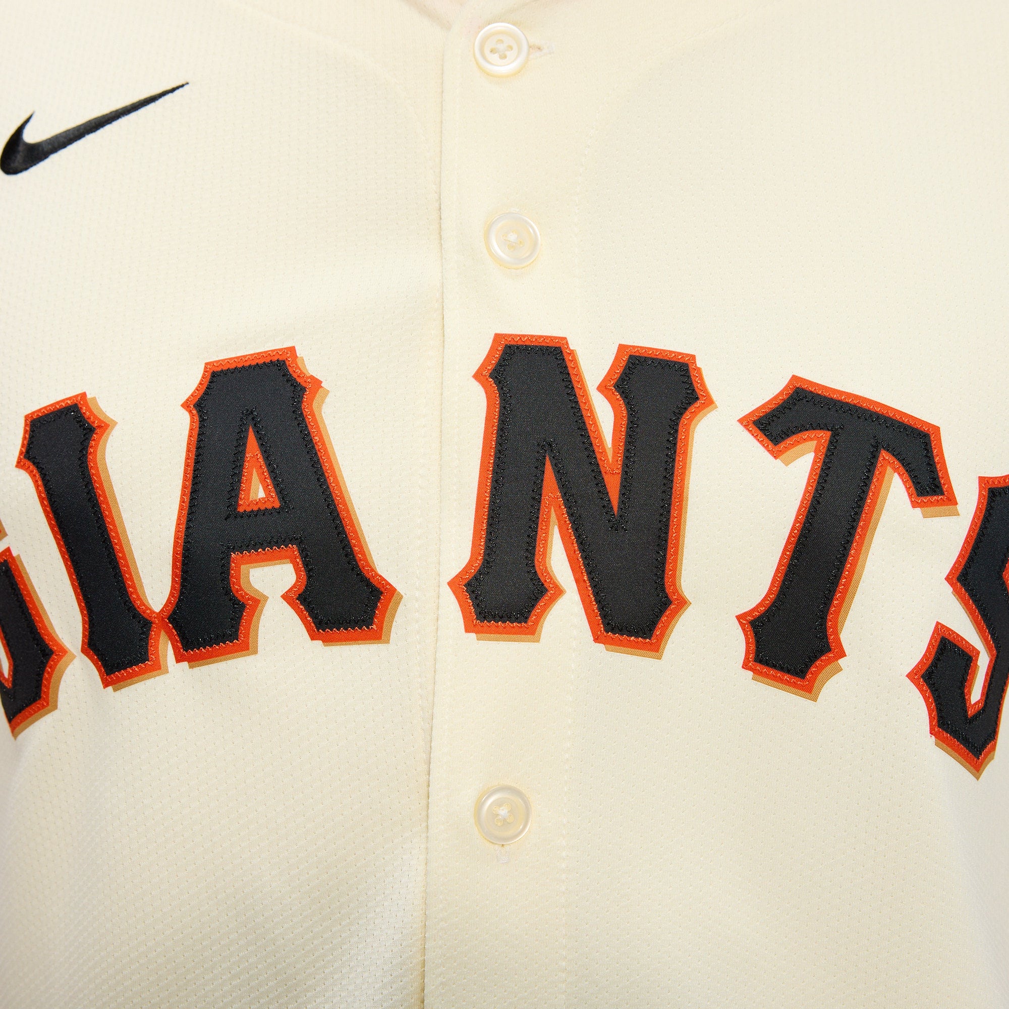 Men's San Francisco Giants Willy Adames Nike Cream Home Limited
