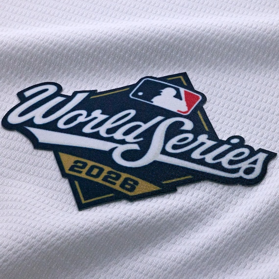 Men's Tampa Bay Rays Nike White 2026 World Series Patch Home Replica ...