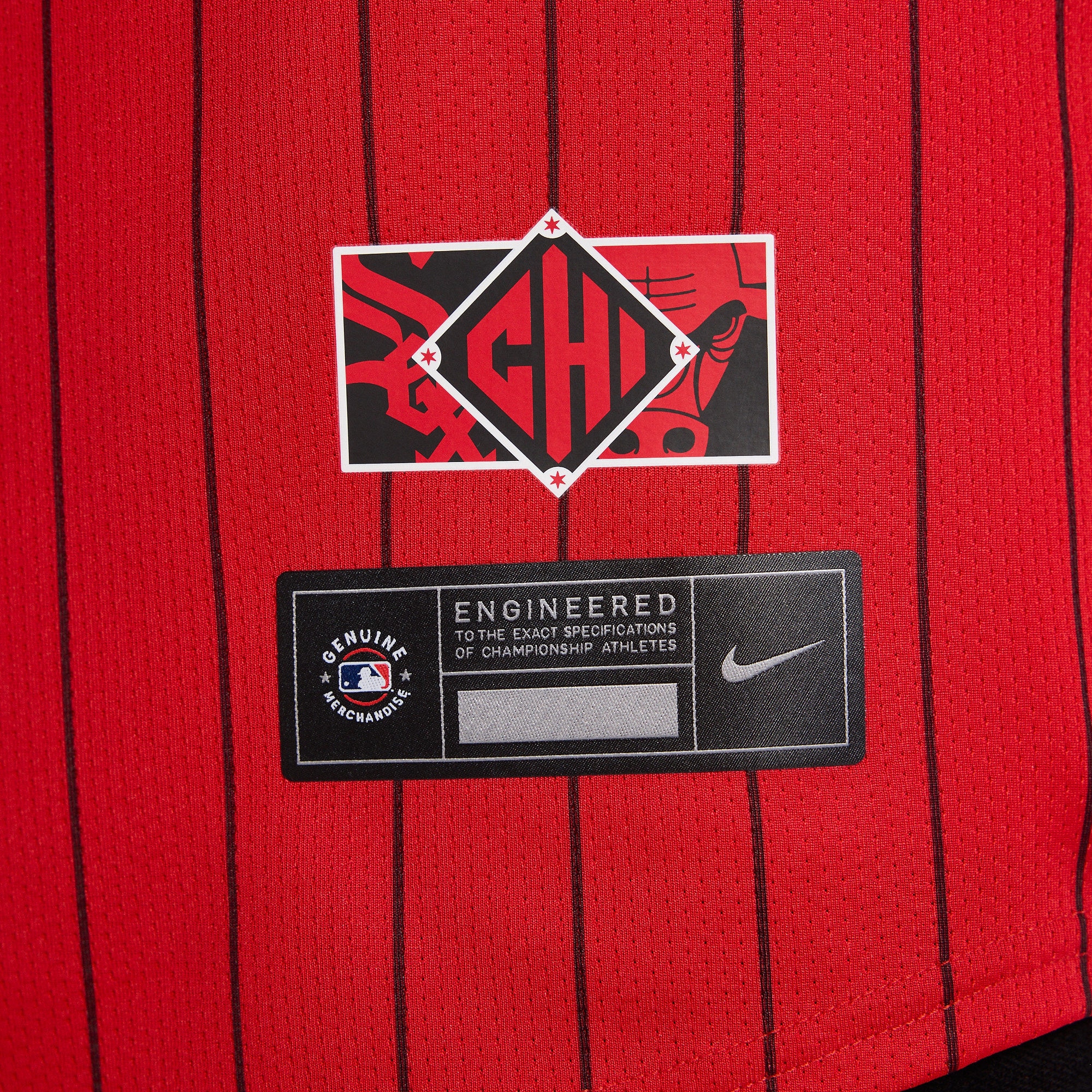 WBC予選2025 チャイニーズタイペイ 迷彩柄ユニフォーム レッド Lサイズ Men's Chicago White Sox Andrew Benintendi Nike Red/Black 2025 City