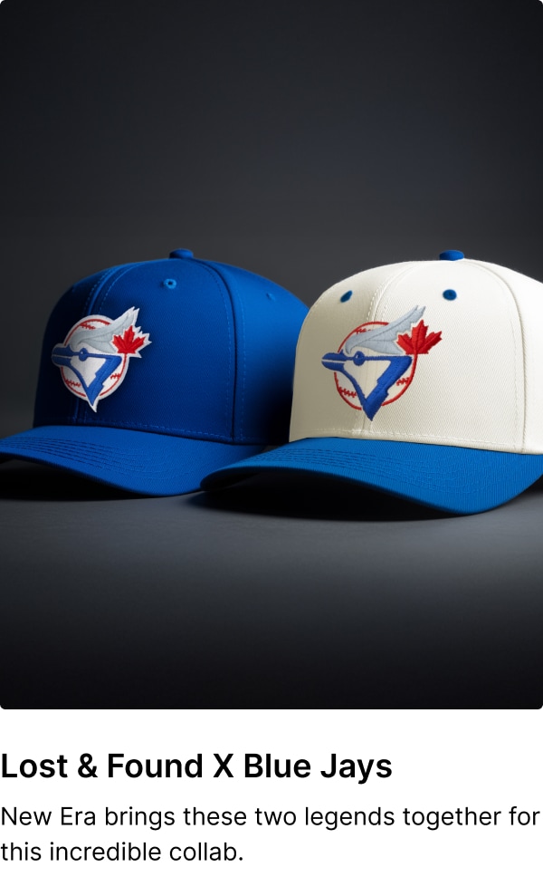 Lost & Found X Blue Jays. Shop Now.
