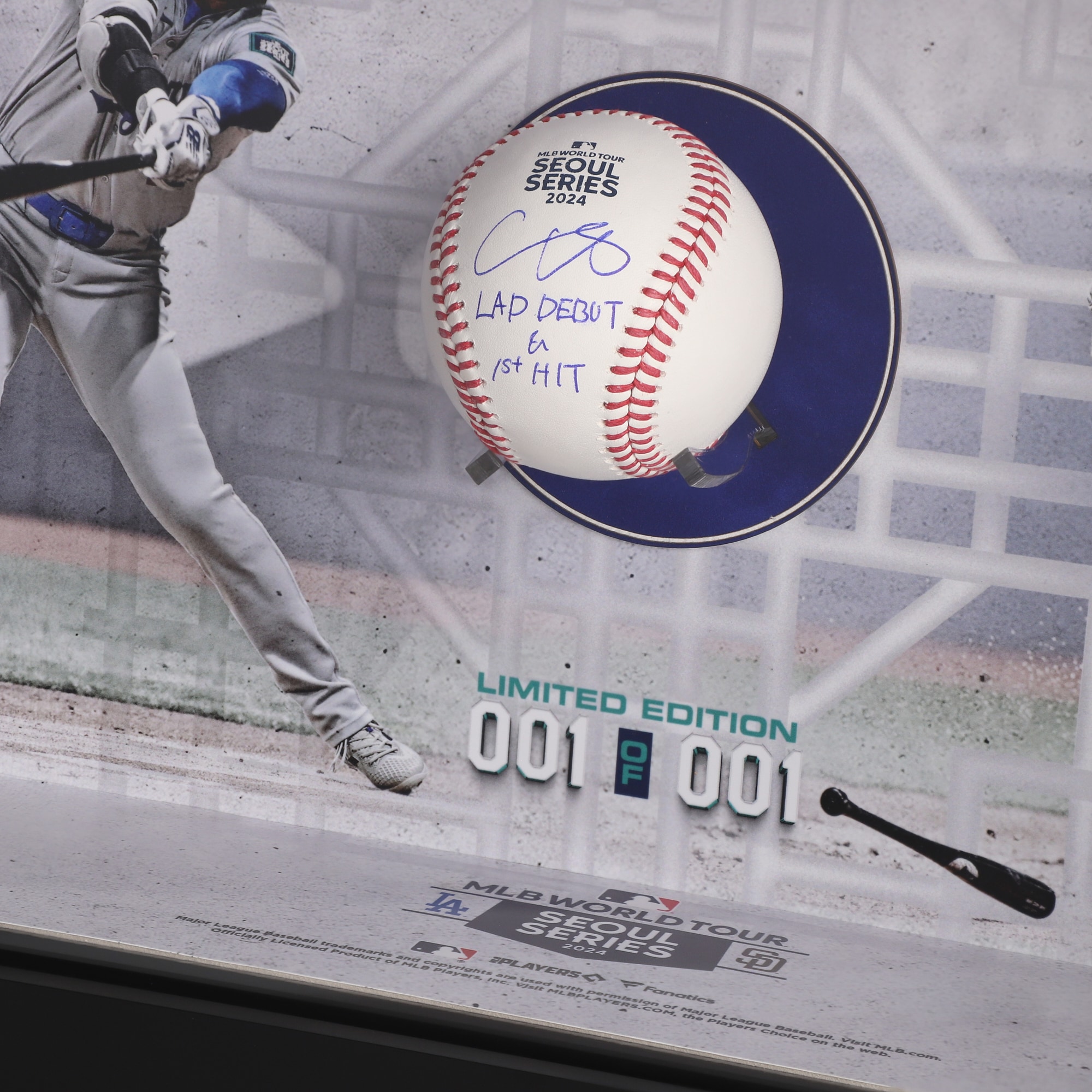 Shohei Ohtani Los Angeles Dodgers Autographed Fanatics Authentic