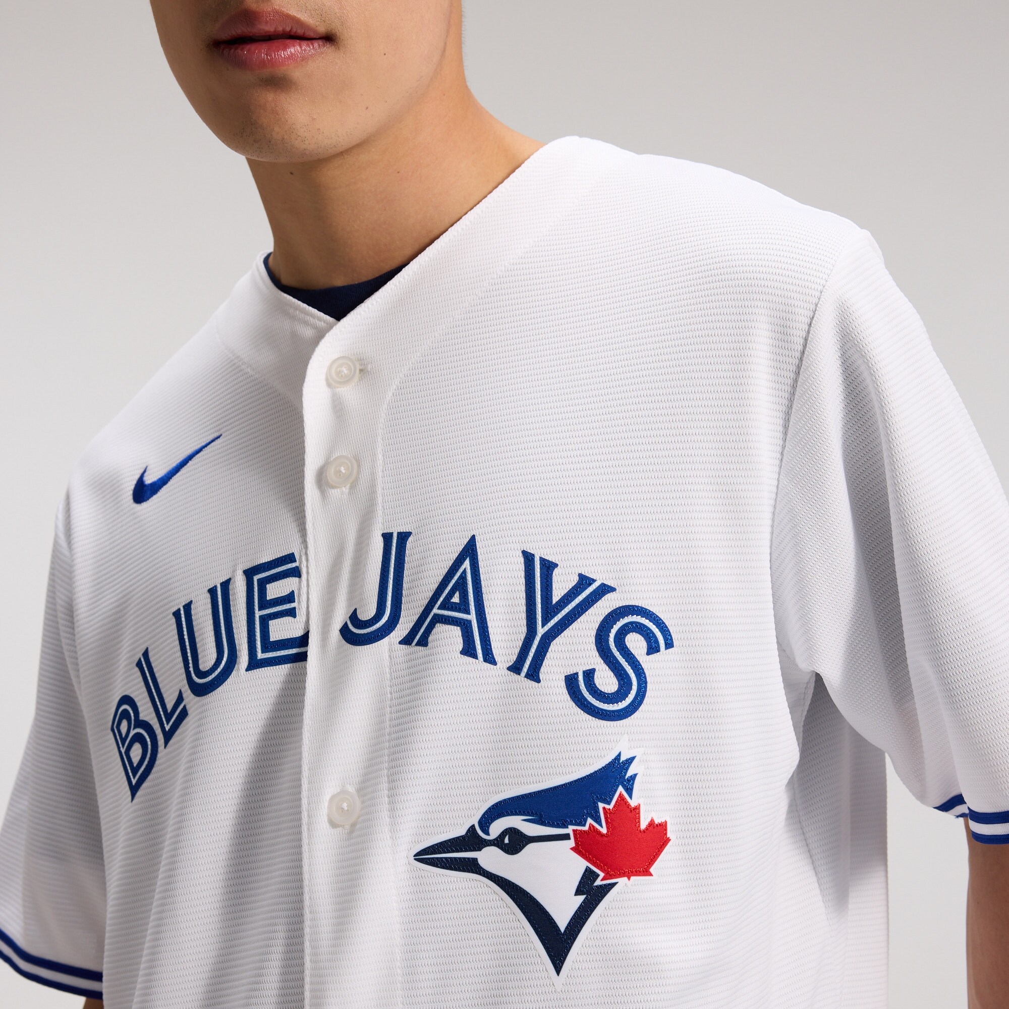 Men's Toronto Blue Jays Nike White Home Replica Team Jersey